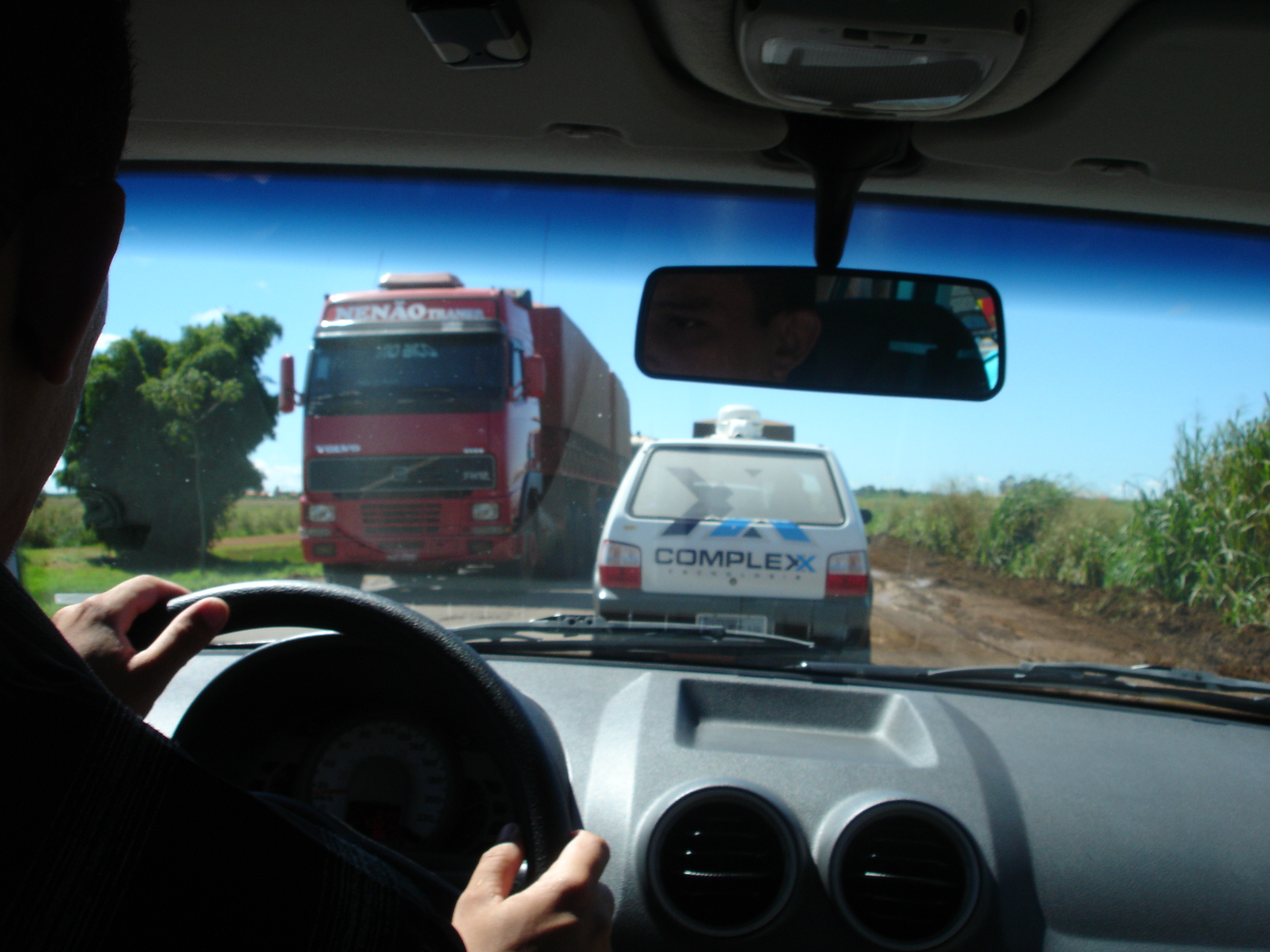 Traffic on BR-163 in Rondonopolis, Mato Grosso