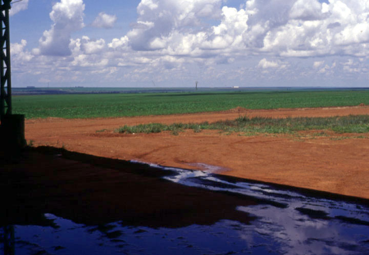 Soybean production in southeastern Mato Grosso