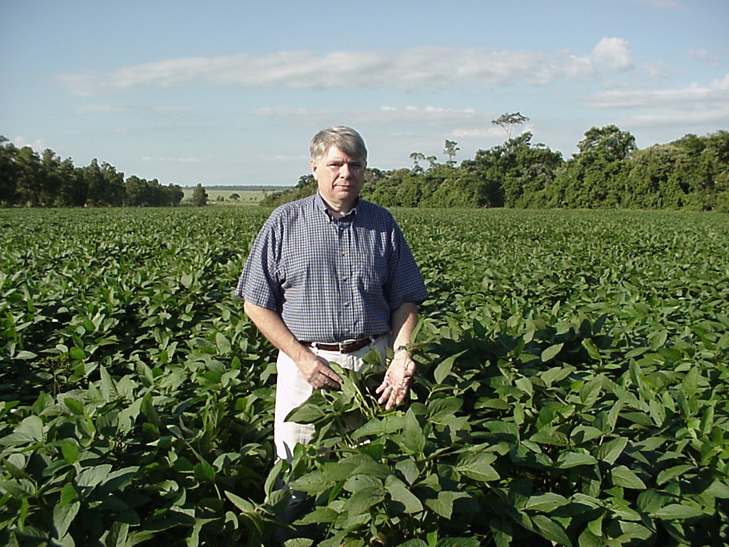 Michael Cordonnier with soybean production in Mato Grosso do Sul