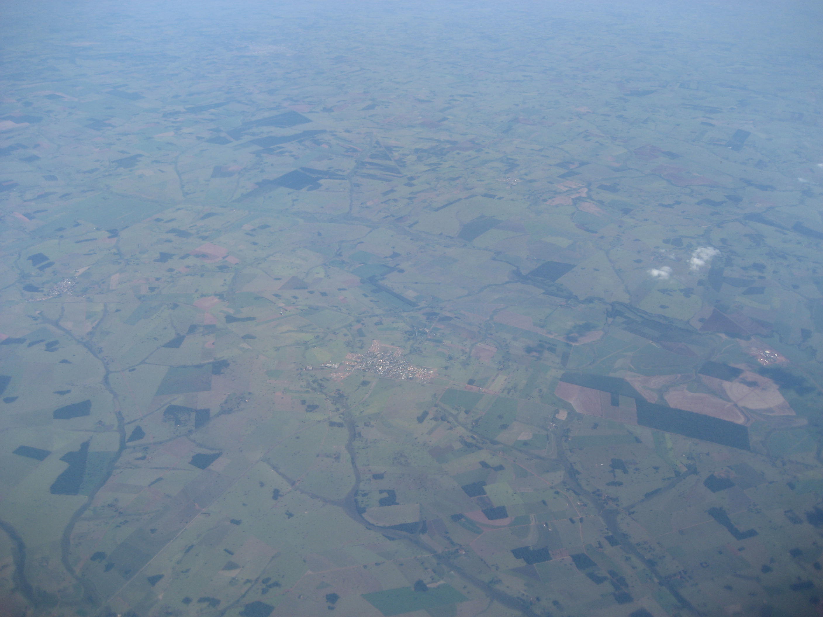 Arial view of Mato Grosso Plateau
