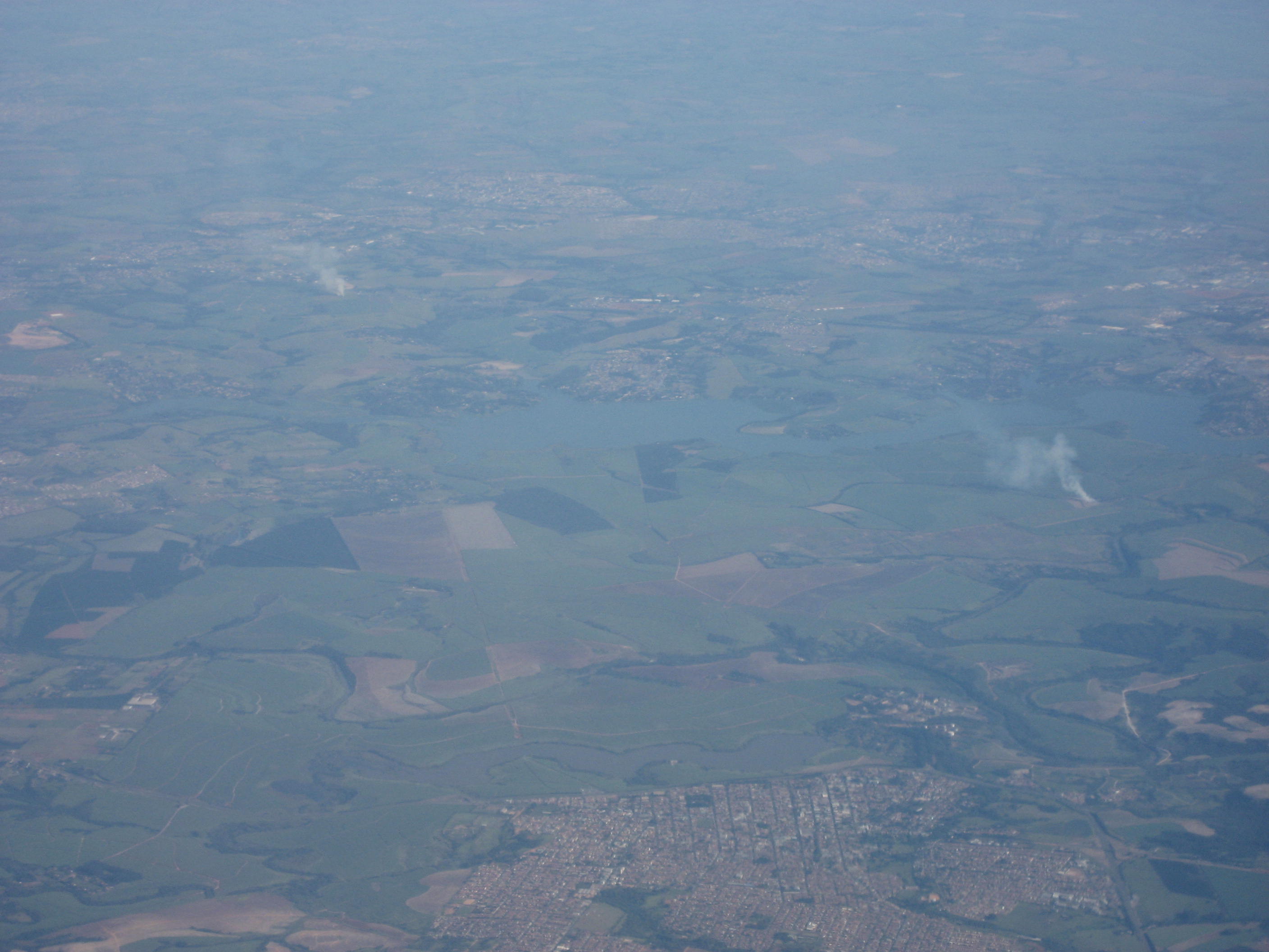 Arial view of Mato Grosso Plateau