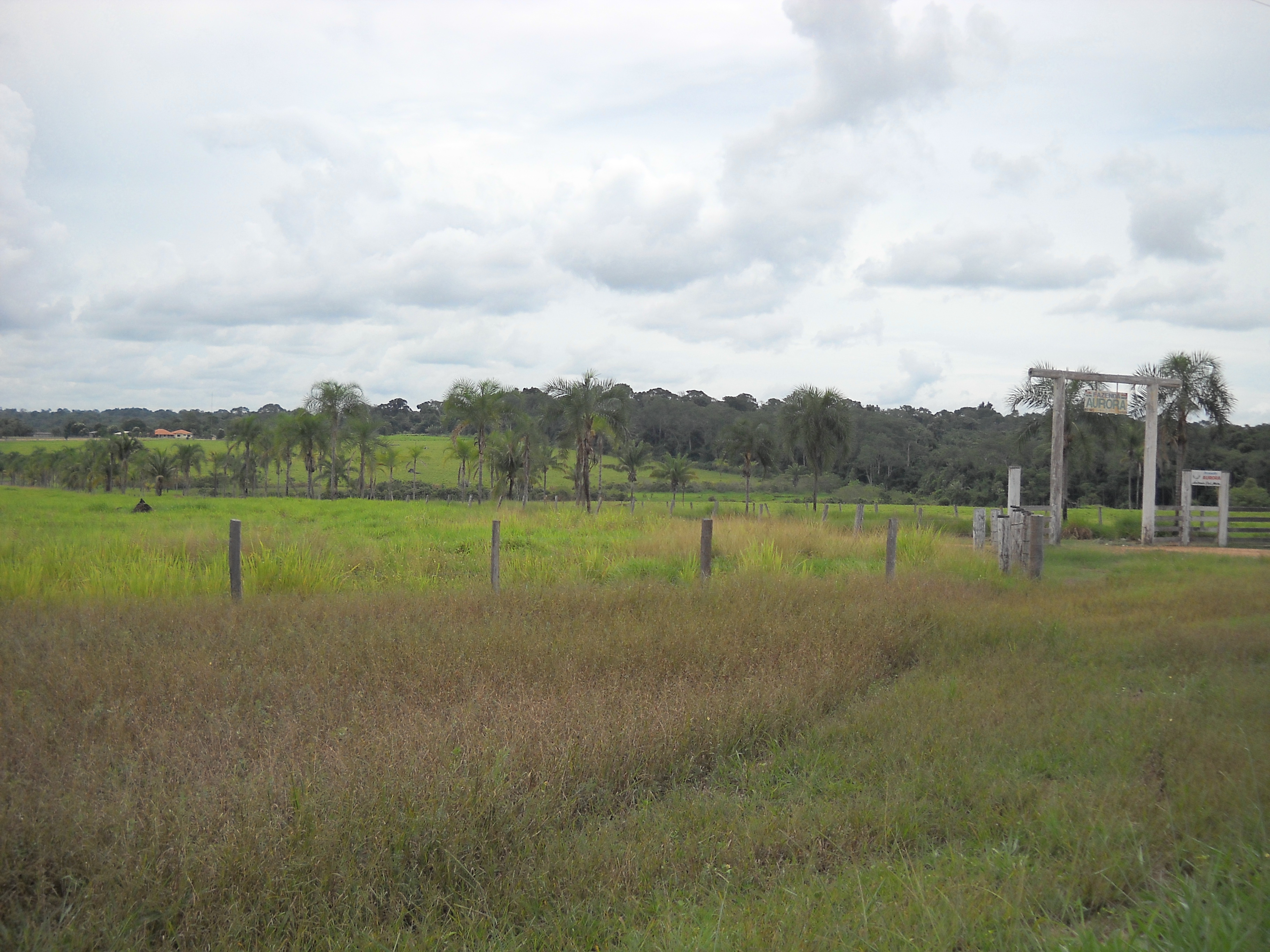 Entrance to ranch near Colider in northern Mato Grosso