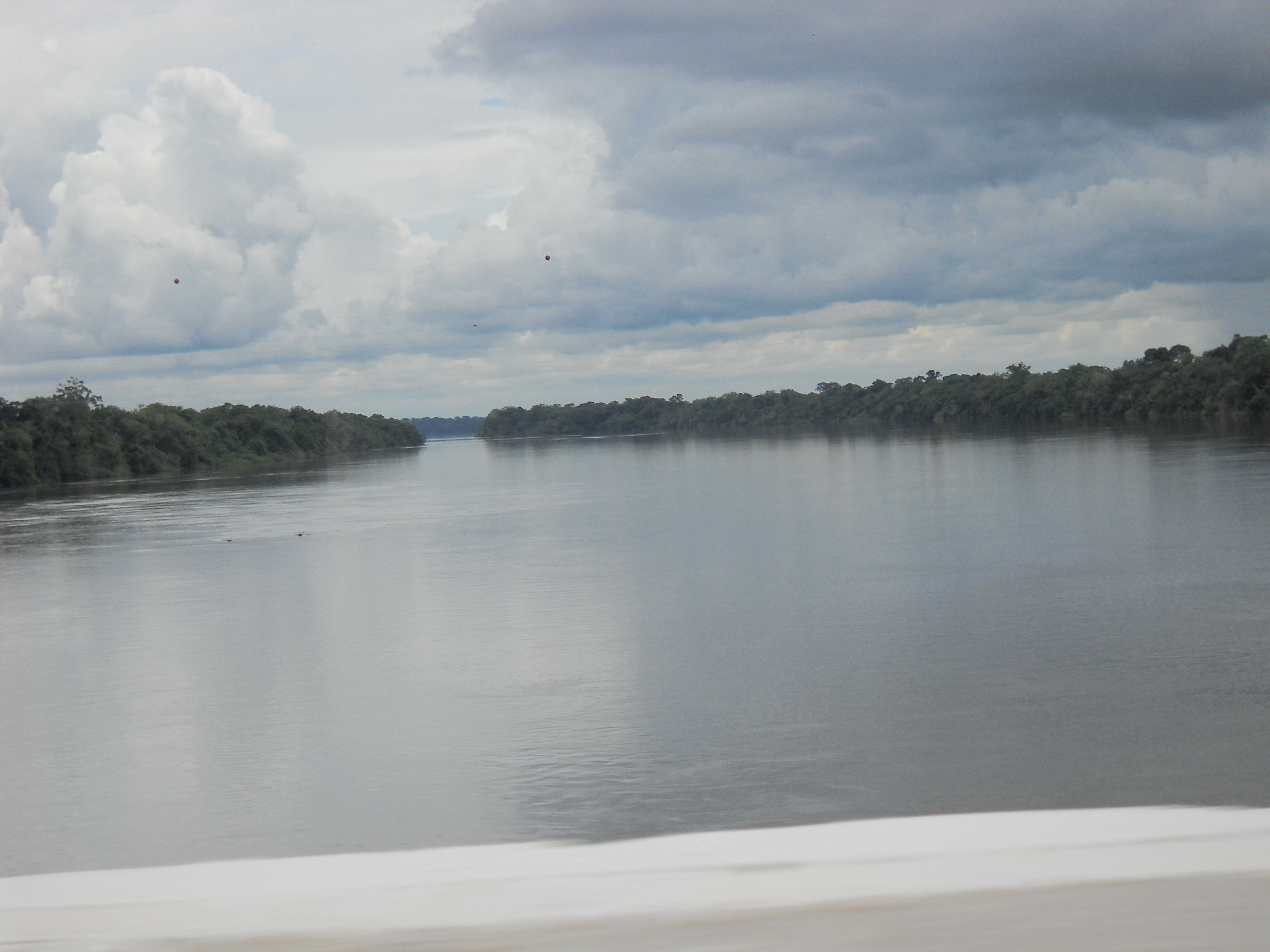 The Teles Pires River, boundary between the states of Mato Grosso and Para