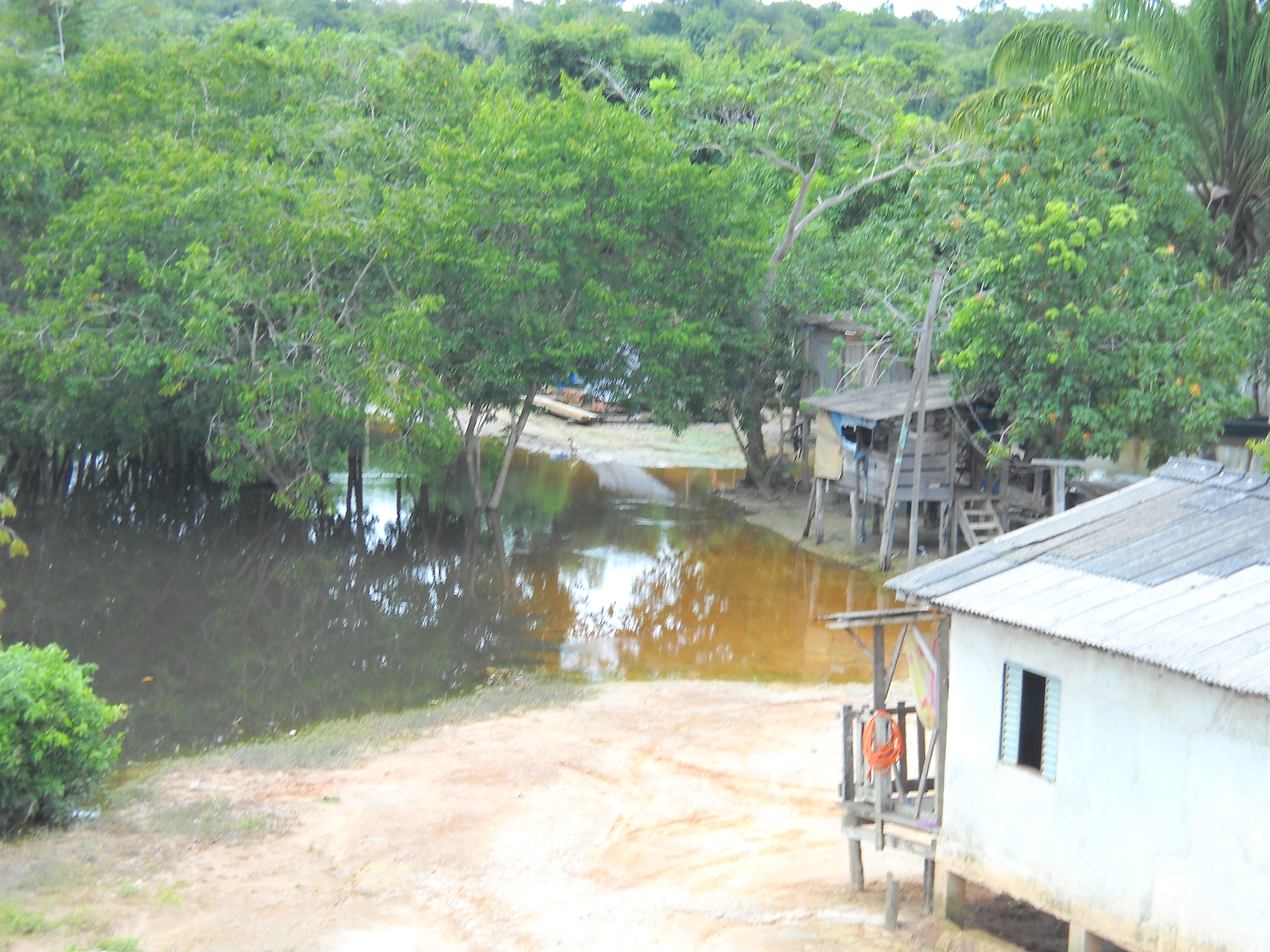 Fishing camp on the Teles Pires River in northern Mato Grosso