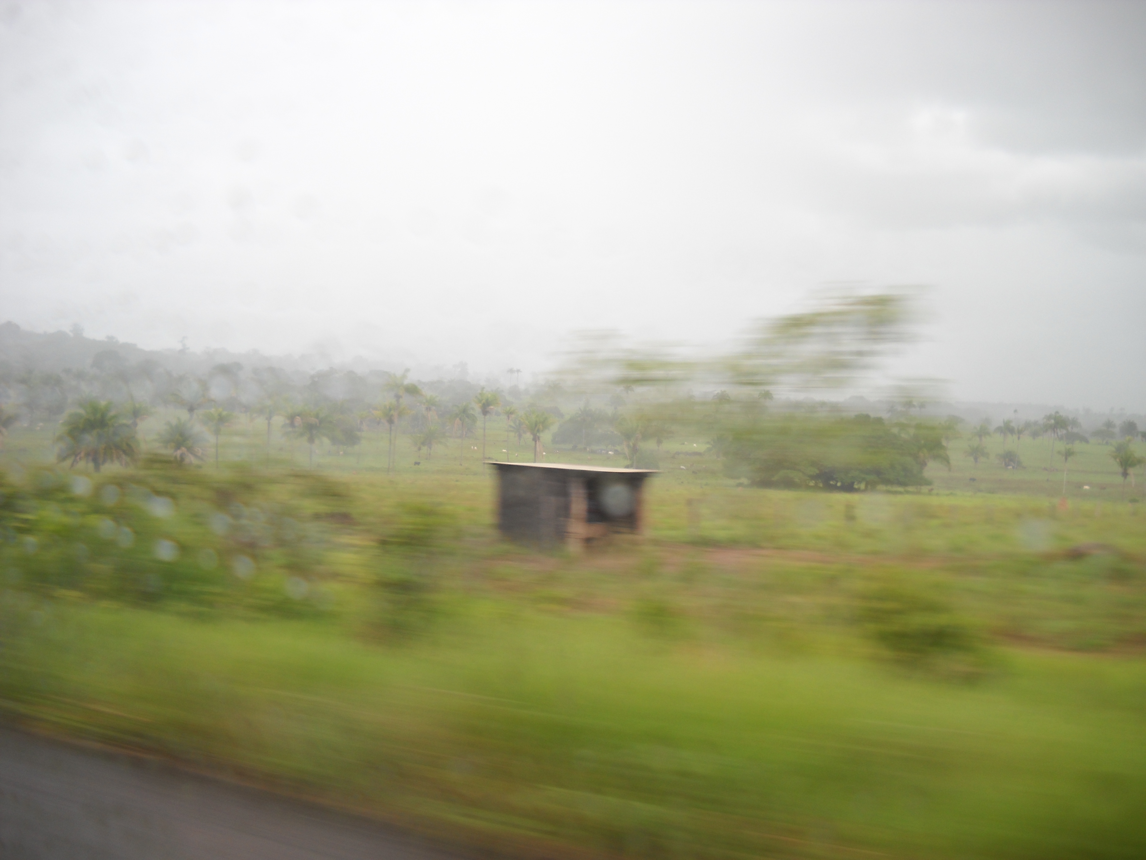 Tropical rainstorm in northern Mato Grosso