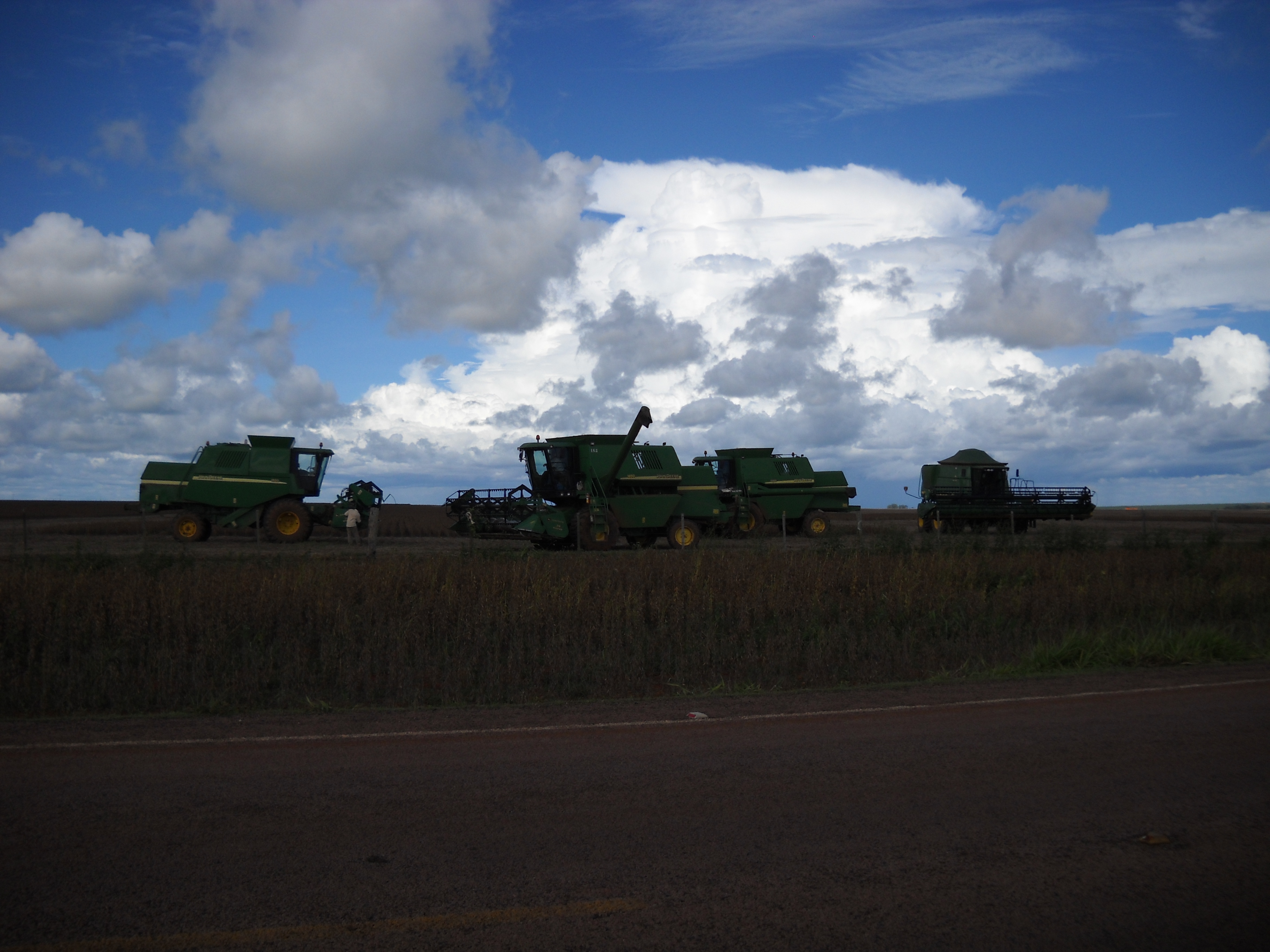 Preparing for harvest near Campo Verde in southern Mato Grosso