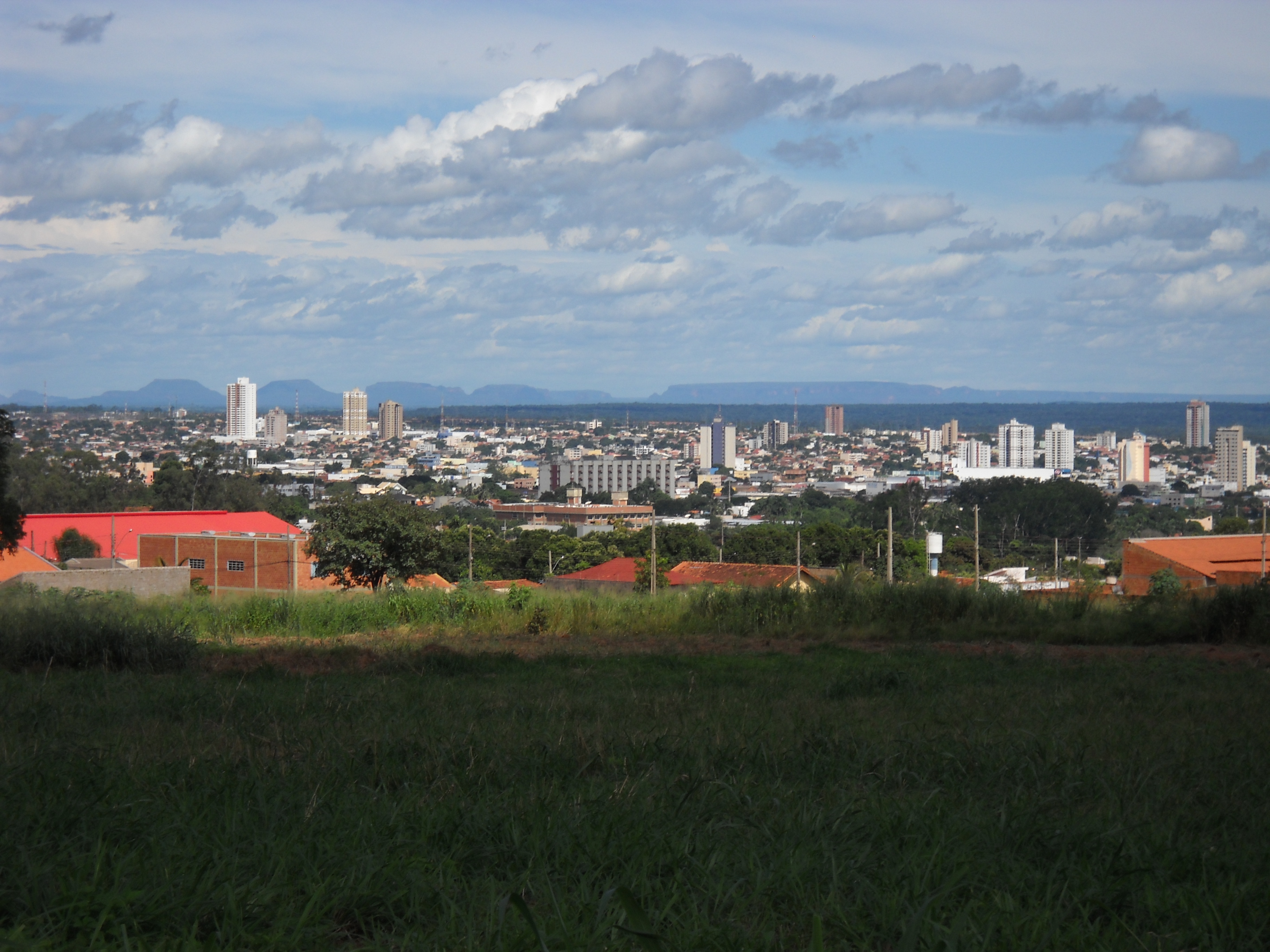 The city of Rondonopolis in southeastern Mato Grosso