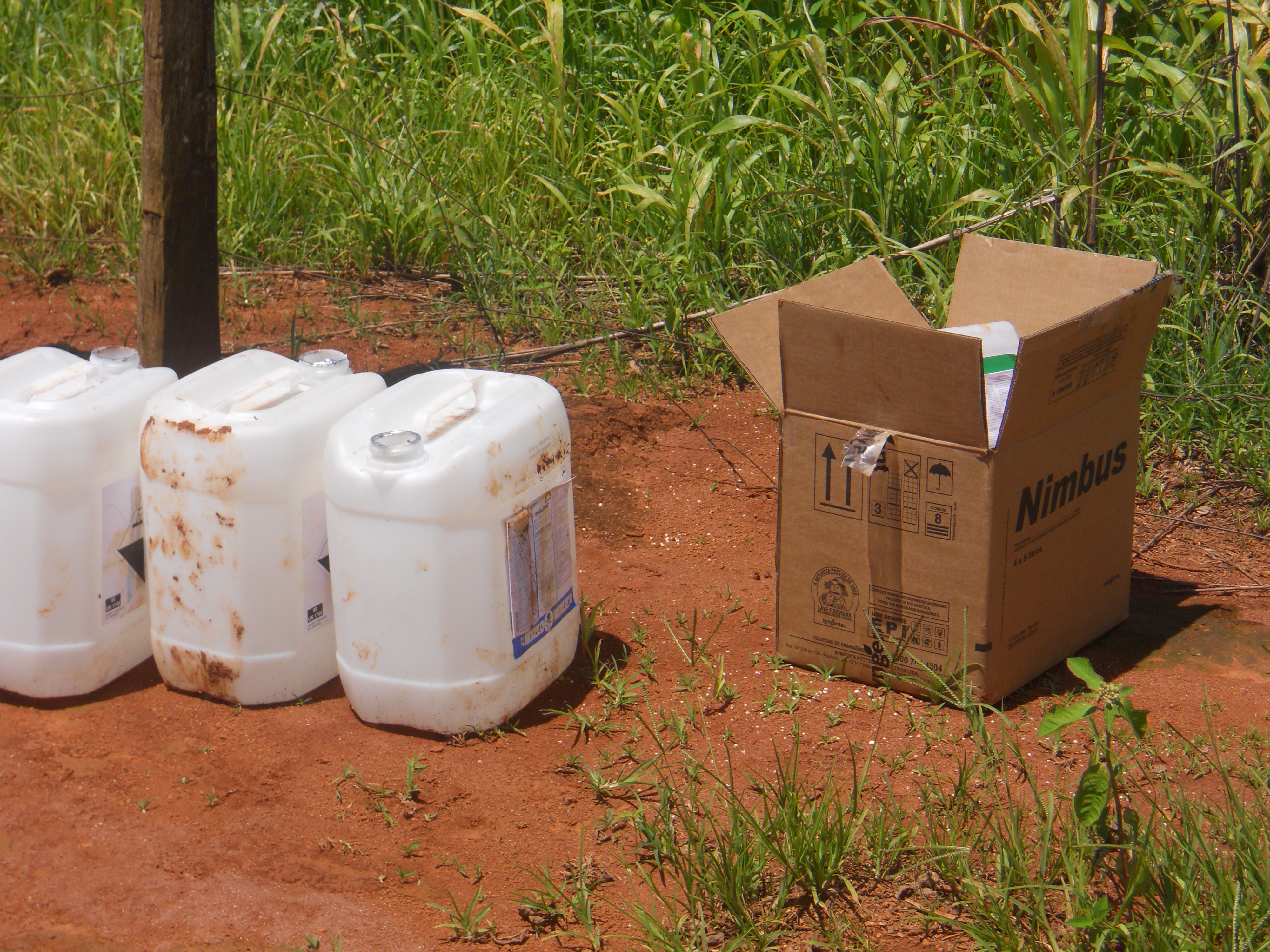 The descant Nimbus used on soybeans near Campo Verde in southeastern Mato Grosso, Brazil