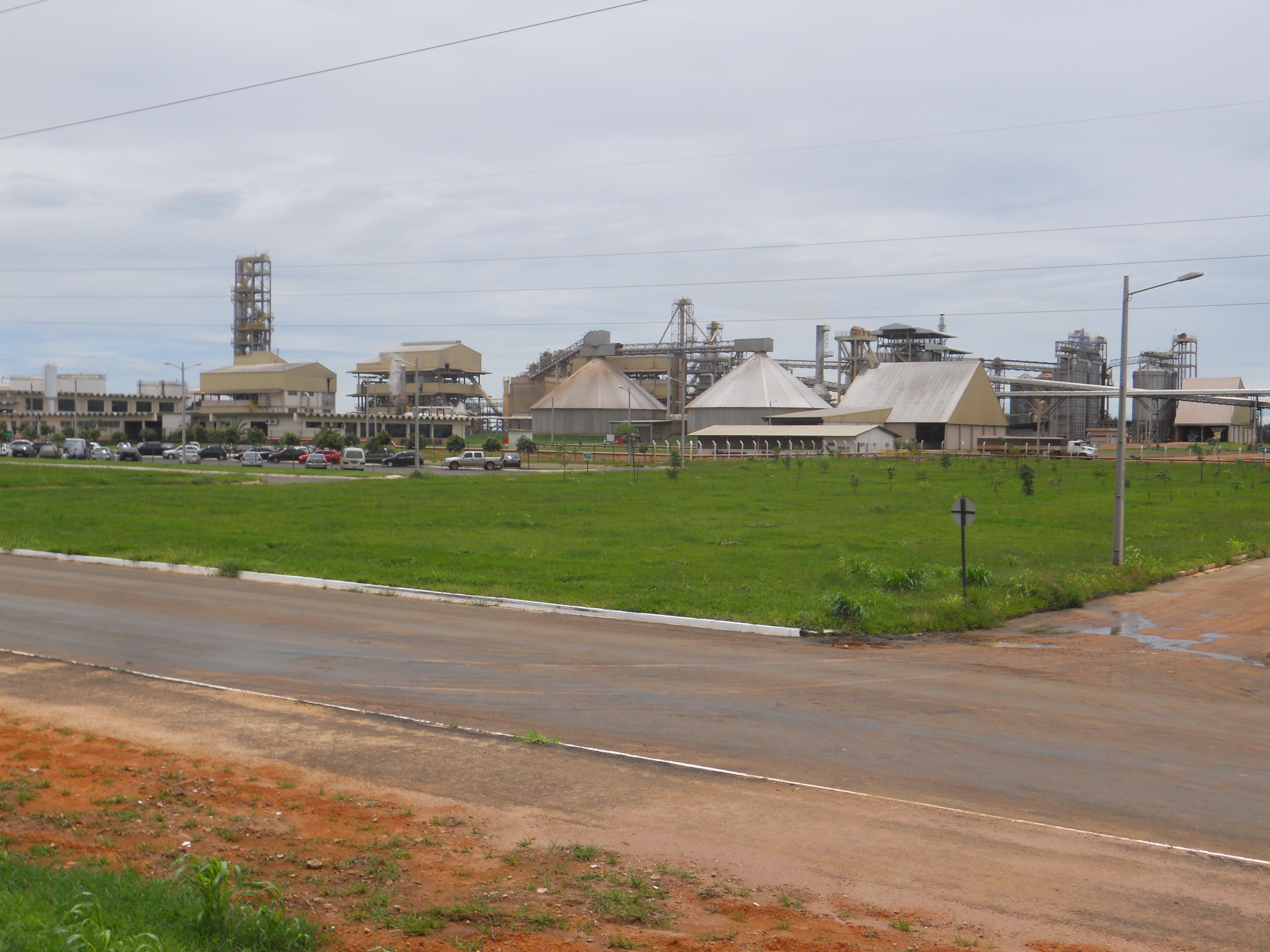Cargill crushing plant near Primavera do Leste in southeastern Mato Grosso, Brazil
