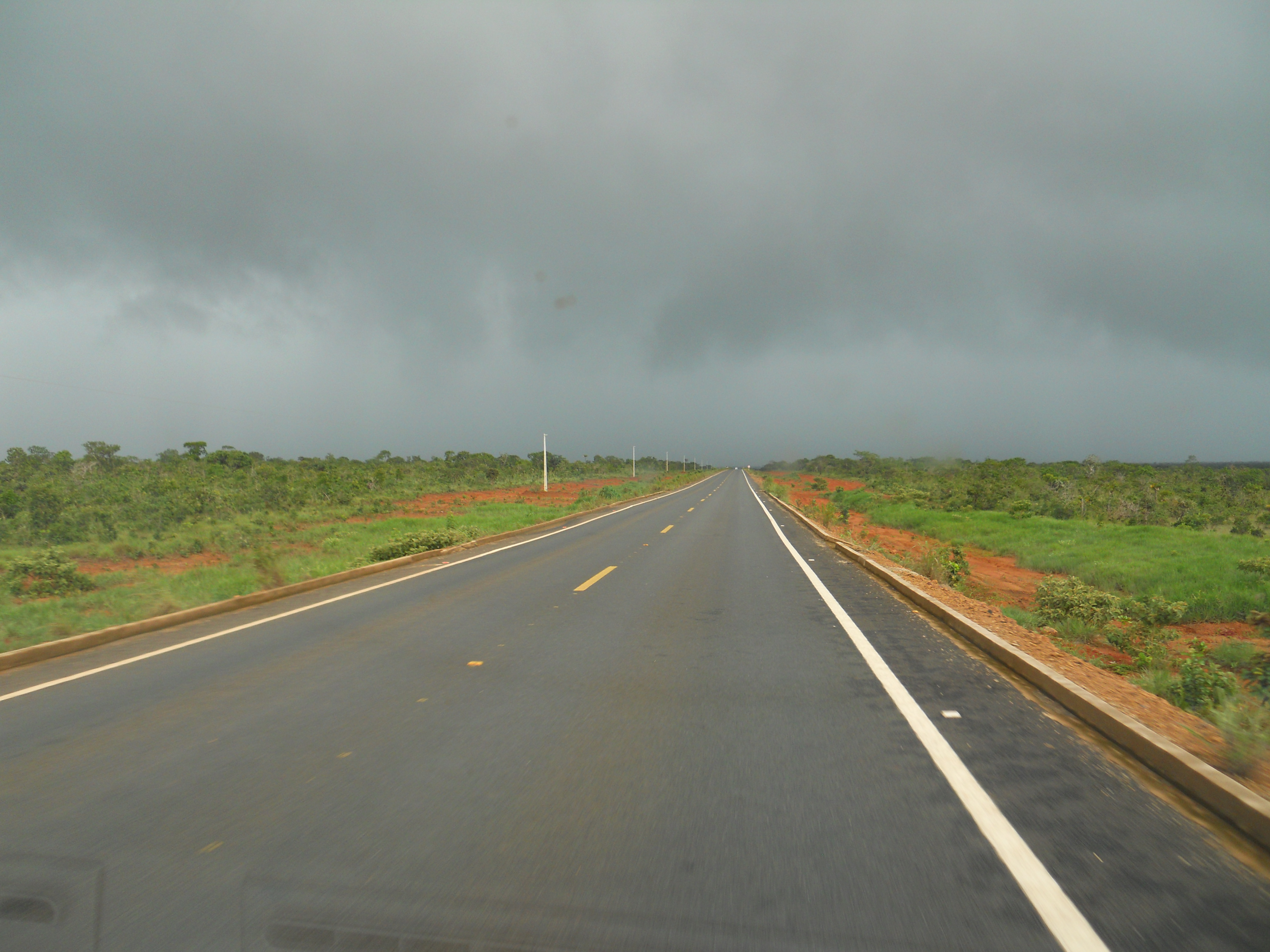 Native cerrado in indigenous reserve in western Mato Grosso, Brazil