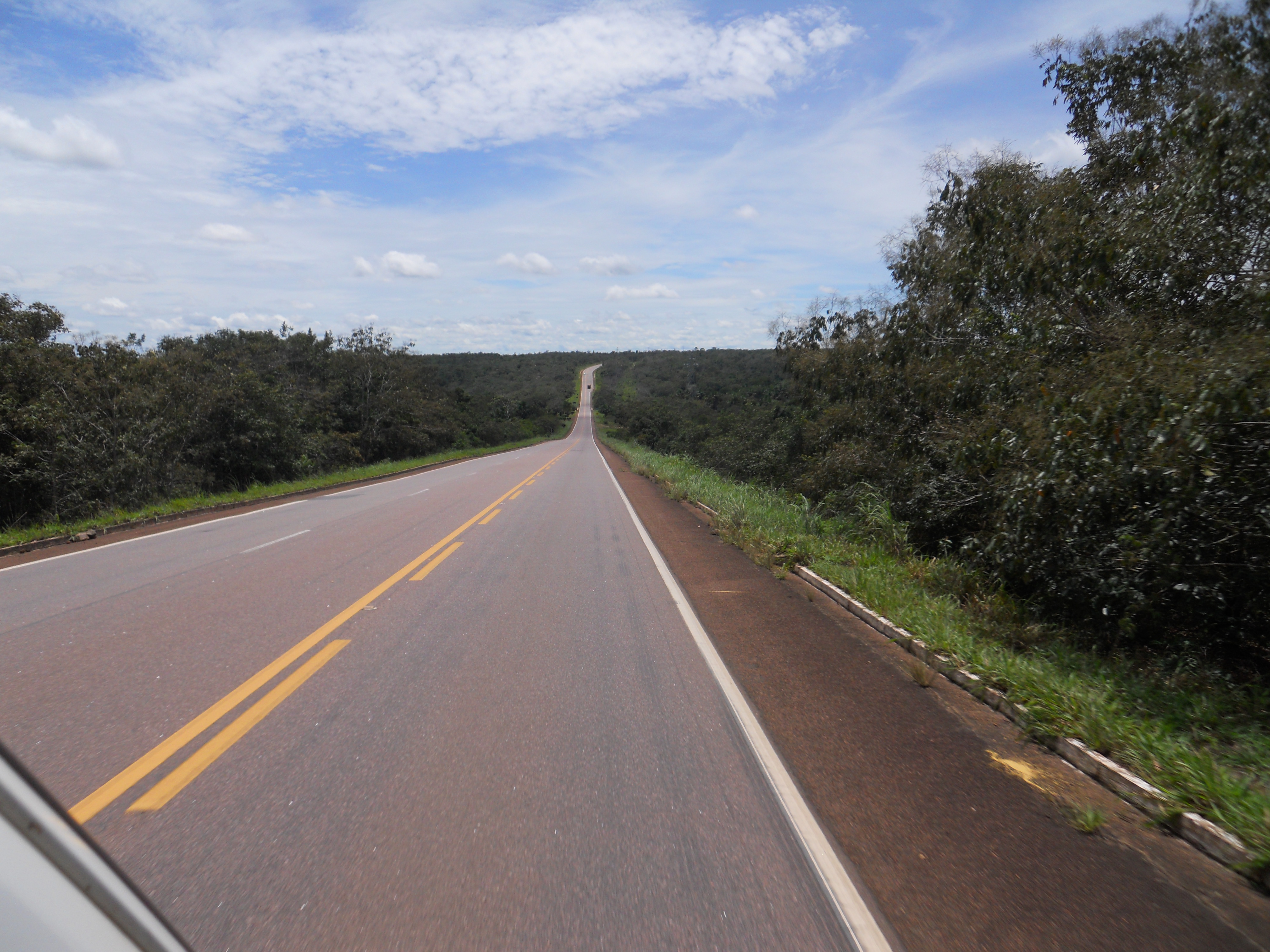 BR 364 through central Rondonia, Brazil